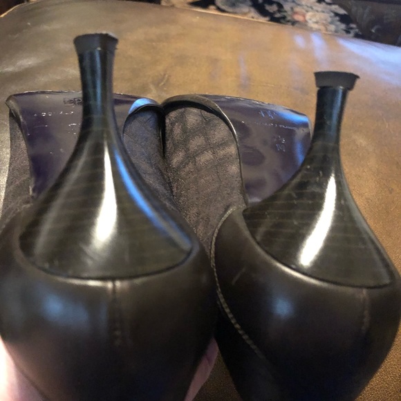 COPY - Donald J Pliner - Brown Stretch Lacia Pumps - Picture 3 of 4